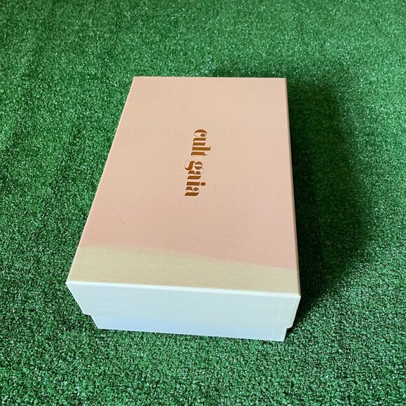 Cult Gaia Authentic Empty Sturdy Beige Shoe Box Soleil Heel Sand  The Cult Gaia - Picture 3 of 10